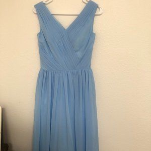 Blue Bridesmaid Dress